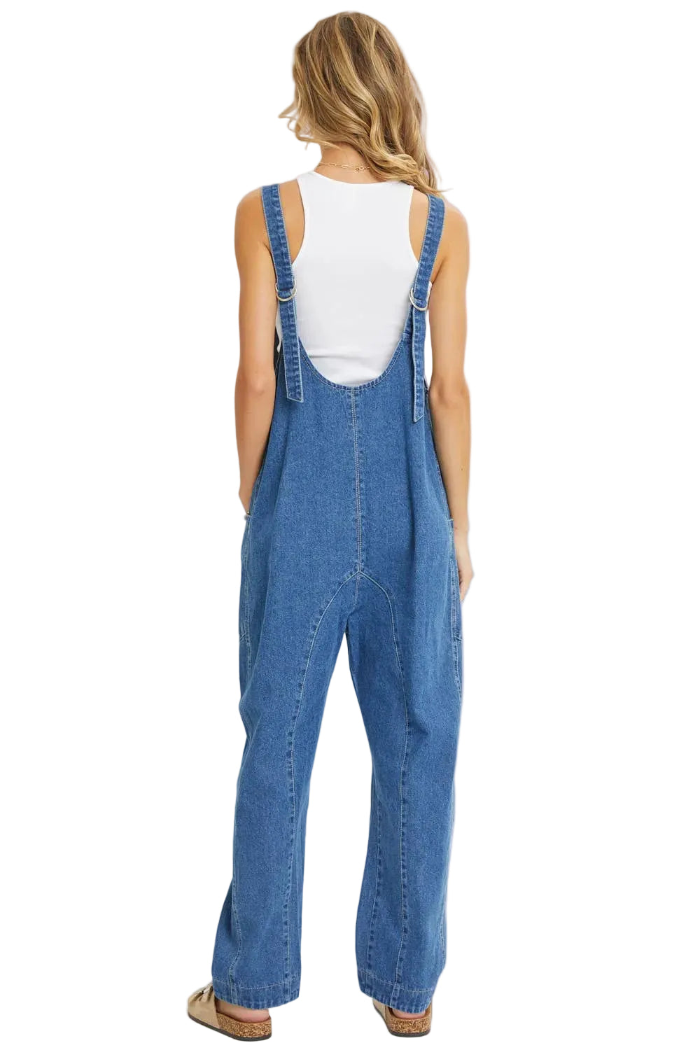Denim Harem Jumpsuit