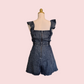 Sweetheart Denim Romper