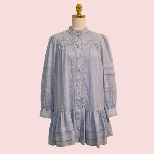 Heavenly Blue Heirloom Dress