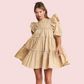 Latte Ruffle Babydoll Dress