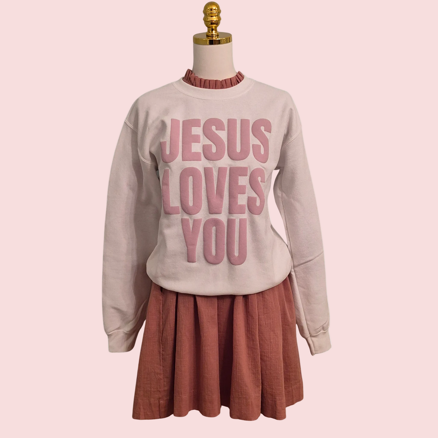 Jesus Loves You Classic Sweatshirt