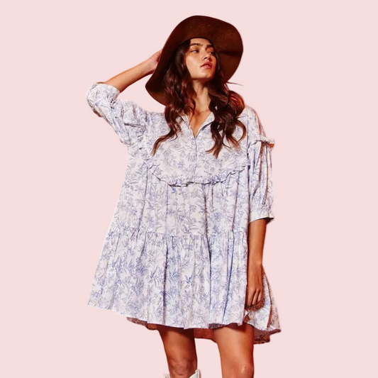 Bluebird Babydoll Dress