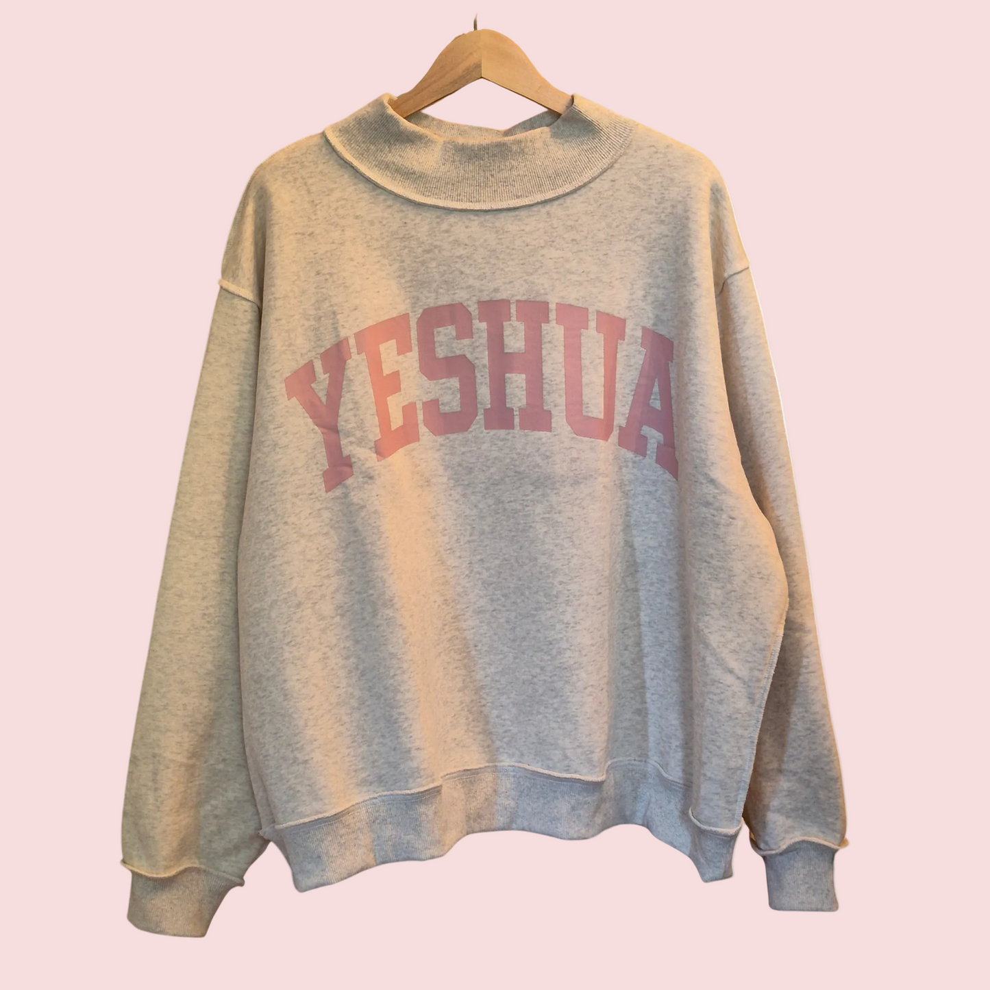 YESHUA/YHWH Reversible Mock-neck Sweatshirt