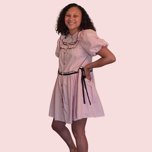 Sweetie Pie Noir Babydoll Dress