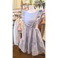 Miss Bleu Ruffle Mini Dress