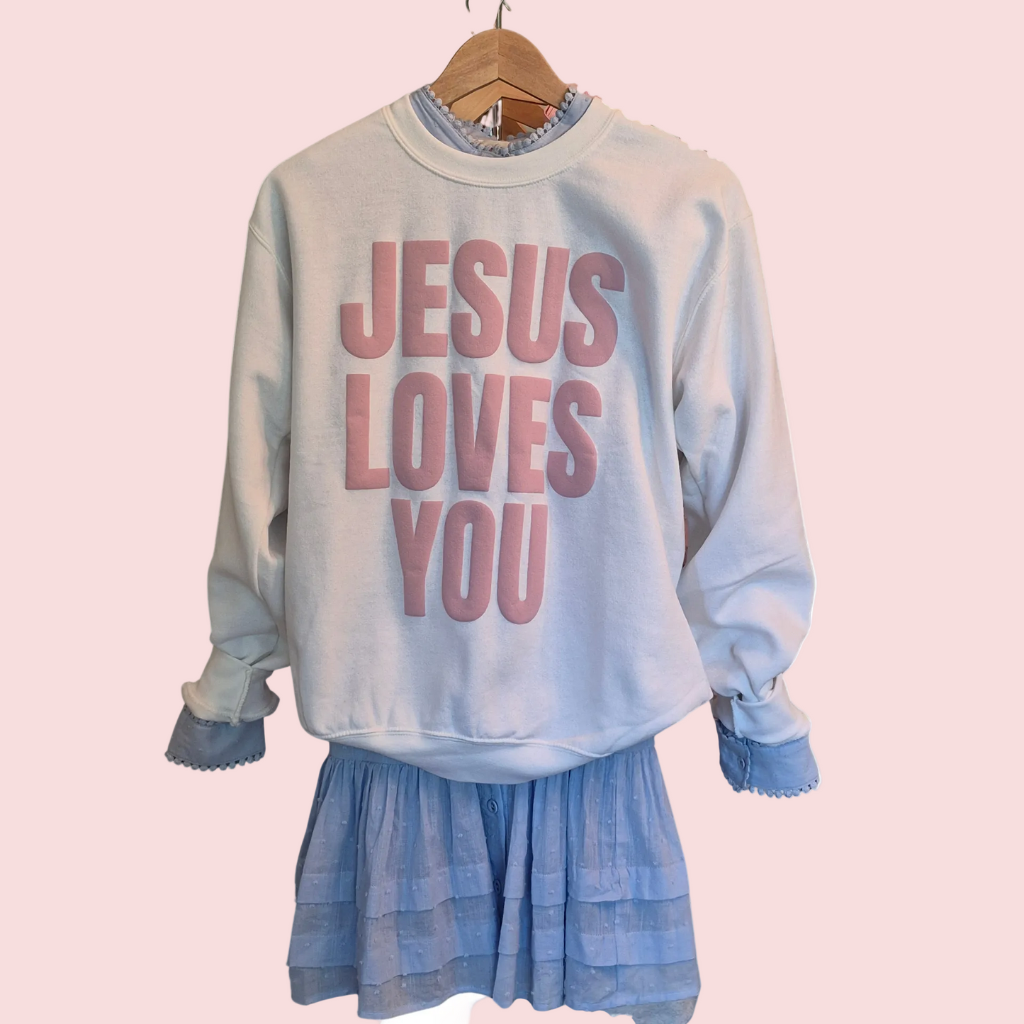 Jesus Loves You Classic Sweatshirt